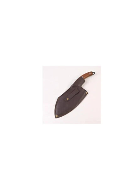 wei Knife with Sheath Stainless Steel+Wood+Substitute A-13862