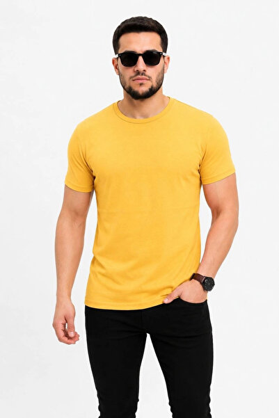 Asmedo Men's Basic T-Shirt Crew Neck Short Sleeve Casual Summer Slim Fit T-Sh...