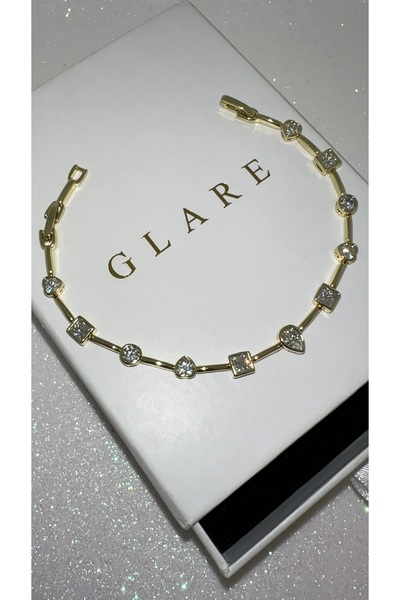 GLARE JEWELRY CO سوار داملا بيسك موديل من الفولاذ المقاوم للصدأ ماركة شوبينج ...