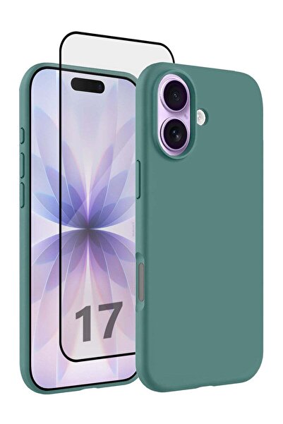 Margoun 2 Packs Silicone Protective Phone Case for iPhone 17 - Soft Anti-Scra...
