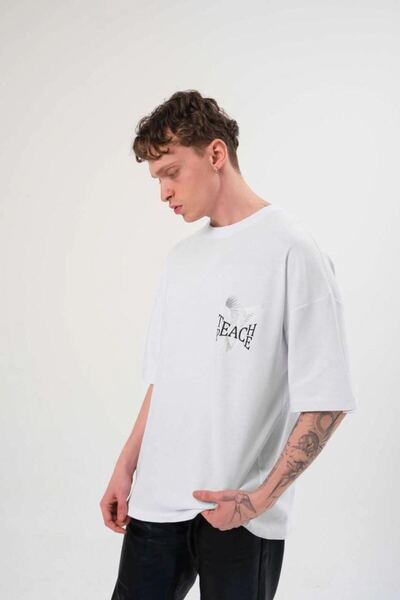 Mariposa Secret Men's Short Sleeve Summer T-Shirt Crew Neck Printed Oversize ...
