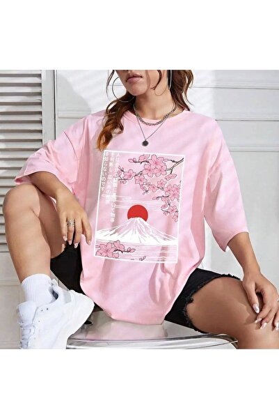 bellanova Sila Trend Unisex Black Oversize Printed T-Shirt Streetwear Comfort...