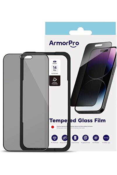 ArmorPro واقي شاشة للخصوصية لهاتف آيفون 14 برو من