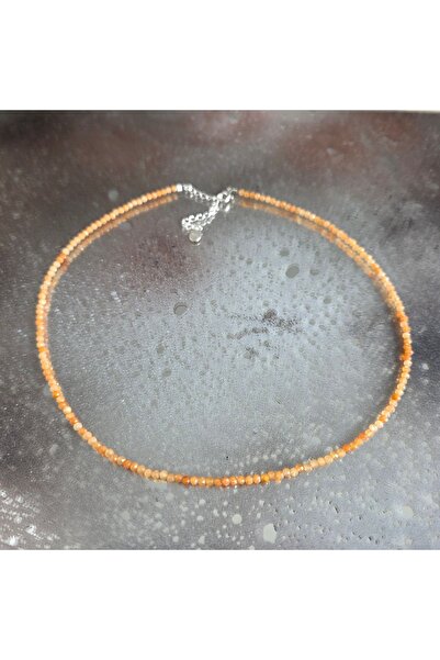 DRUZY Colier aventurin portocaliu, Sunshine #79