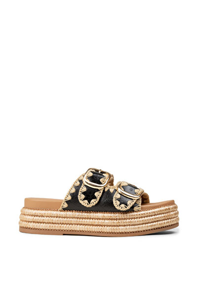 Deery Women's Black Slippers