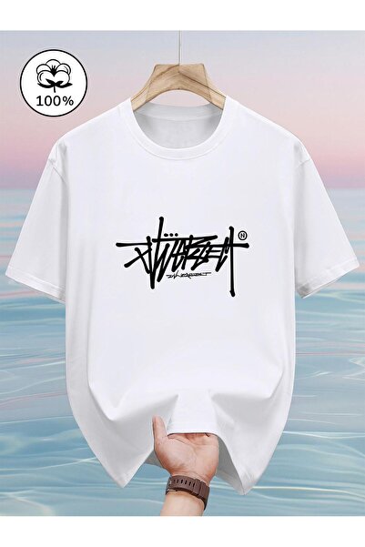 bolivia's 100% Cotton Printed T-Shirt, Fashionable and Versatile Short Sleeve