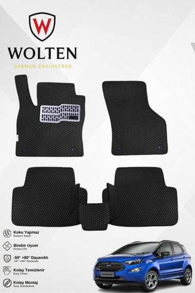 w wolten german engineered ECOSPORT-FORD-(2013-2025) İÇİN EVA İÇ PASPAS TAKIM...