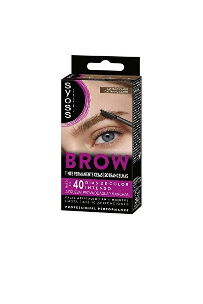 Syoss Permanent eyebrow dye BROW TINT light brown 10 ml