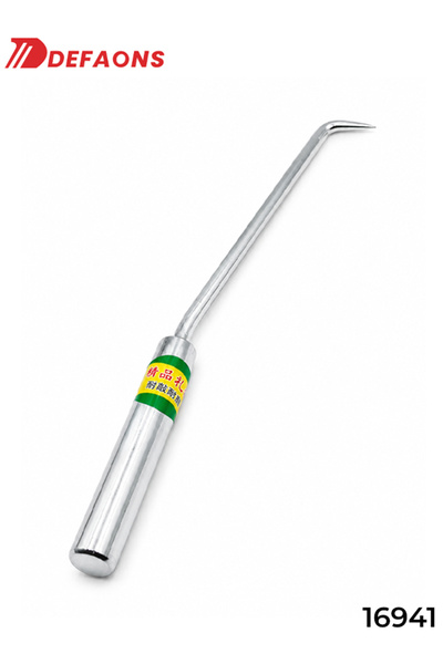DEFAONS 16941 Stainless Steel Rebar Tie Hook Tool Flexible Rotating Handle 23...
