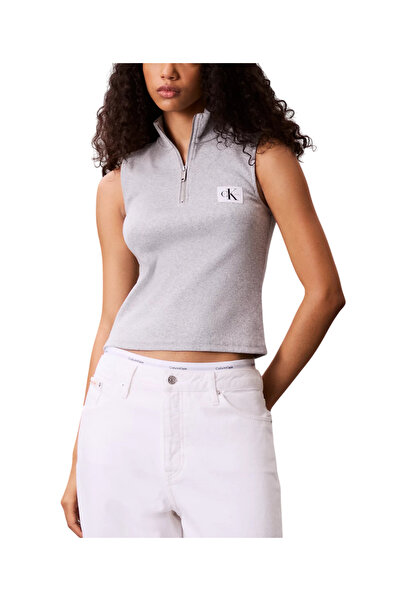 Calvin Klein Γυναικείο Αμάνικο Τοπ Γκρι LV047C909G-P79