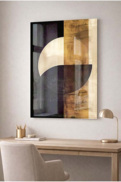 Zevahir Mobilya Dekorasyon Tablou decorativ abstract din sticlă temperată, au...