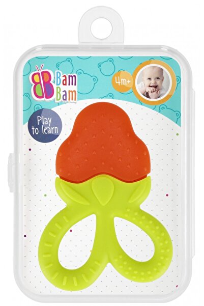 Bambam Jucarie pentru dentitie, BamBam, Capsuna