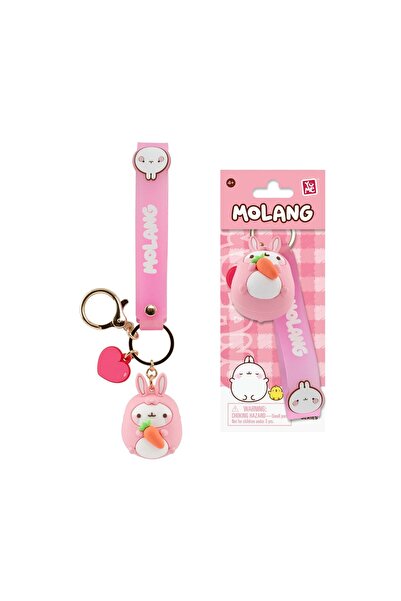 YuMe Breloc cu pandantiv si curea, Yume, Molang, Animal Costum Series