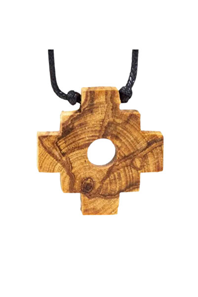 Palo Santo Inca Cross Pendant