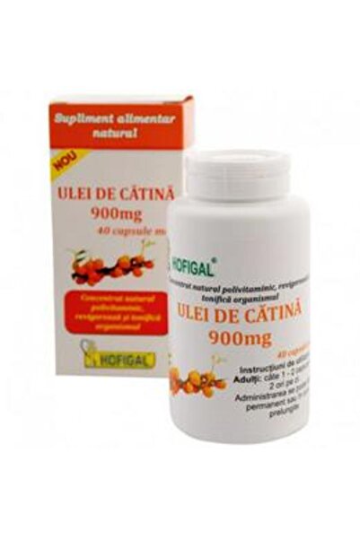 Hofigal Ulei Catina 900mg - Hofigal, 40 capsule moi