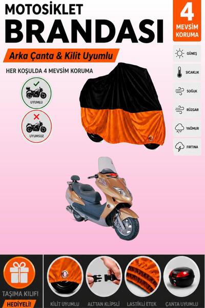 Cemku Double Black Top - Orange Bottom, Rear Bag Compatible Steel Engine Tige...