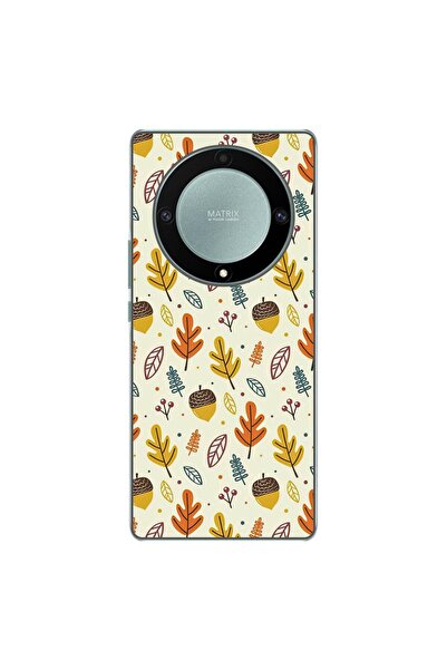 OEM Husa compatibila cu Honor Magic 5 Lite Silicon Gel Tpu Model Autumn Pattern