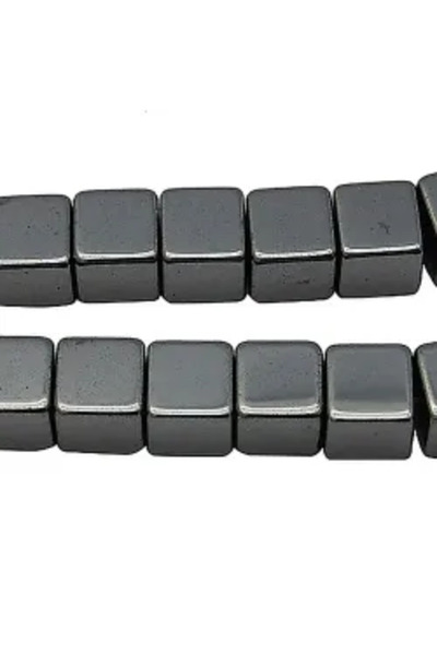GemSale Mărgele hematit 3*3mm cub 40cm~130buc