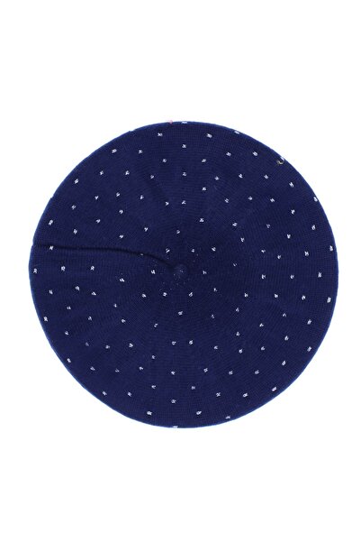 ButicCochet Beretă de damă, Buticcochet, mărime unică, lână, model cu buline,...