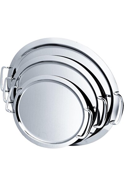 ALSAIF Oval serving trays with side handles suitable for serving dates, juice...