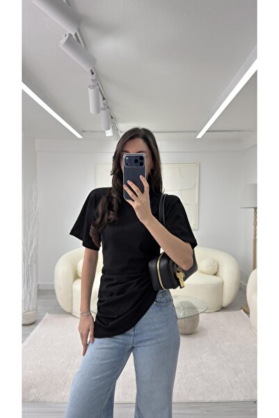 LUUNA STORE ΜΑΥΡΟ ΜΠΛΟΥΖΑΚΙ ΜΕ ΒΑΘΜΙΔΕΣ ΚΑΙ ΛΕΠΤΟΜΕΡΕΣ ΛΕΠΤΟΜΕΡΕΙΕΣ ΣΤΟ ΠΛΑΪ