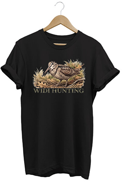 remonz Chukrak Bird Printed Crew Neck Cotton Outdoor and Camping T-Shirt