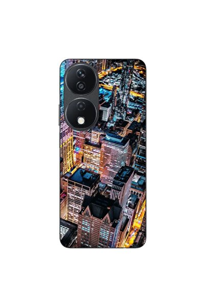 OEM Case compatible with Honor X7b Silicone Gel Tpu Model Night City