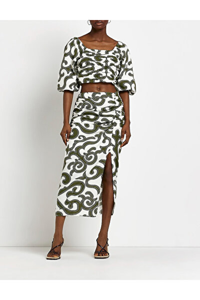 Evendi Top, Alb/Verde