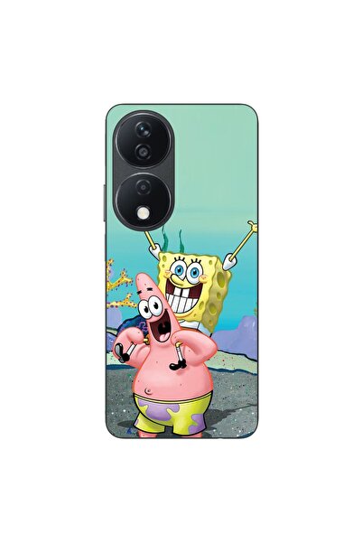 OEM Husa compatibila cu Honor X7b Silicon Gel Tpu Model Spongebob