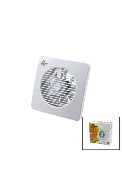 Go İthalat Banyo Tuvalet Havalandırma Aspiratörü 150 mm 6 İnç Sessiz Fan Plas...