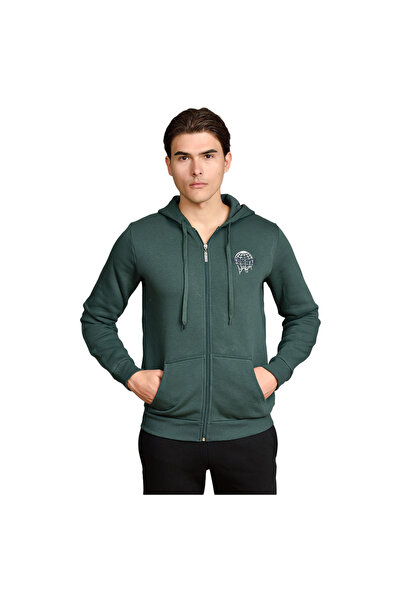 Target Bărbați " În întreaga lume "   Cardigan din fleece L