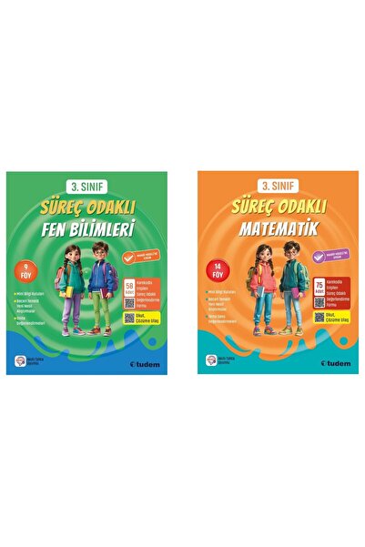 Tudem Yayınları 3.SINIF SÜREÇ ODAKLI FEN BİLİMLERİ - MATEMATİK