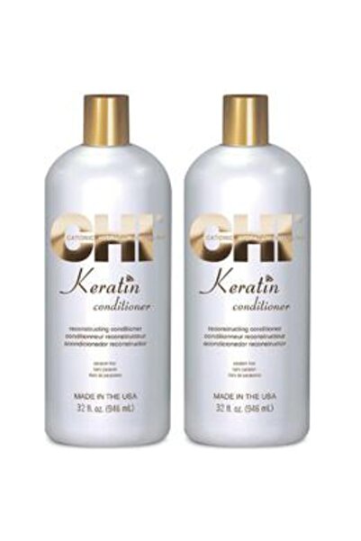 Chi Pachet 2 x Balsam cu Keratina - Farouk Keratin Conditioner 946 ml