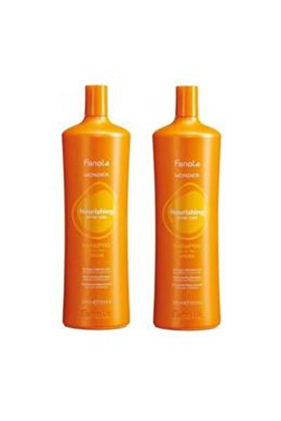 Fanola Pack of 2 x Restructuring Shampoo for Dry Hair - Wonder Nourishing Ext...