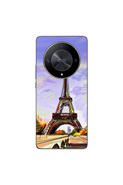 OEM Husa compatibila cu Honor Magic6 Lite Silicon Gel Tpu Model Desen Turnul ...