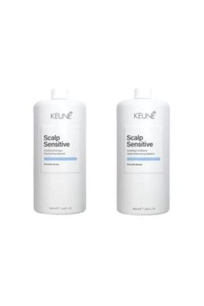 Keune Sensitive Scalp Package - Scalp Sensitive Soothing: Shampoo 1000 ml, Co...