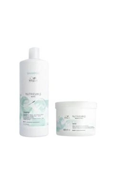 Wella Professionals Pachet Tratament pentru Par Cret si Ondulat - Nutricurls:...
