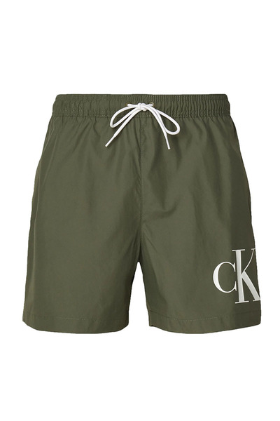 Calvin Klein Șorturi de baie pentru bărbați, mărimea M, cu șnur - CK Monogram L