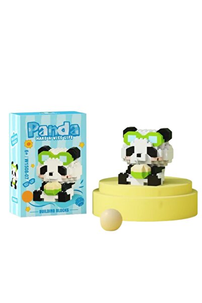 Crocodileskids Set de construcție, Leski, Model Panda cu suc de cocos, 168 pi...