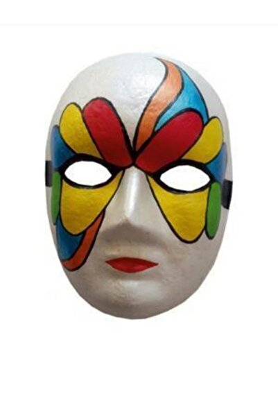 HBNC Karton Maske 1 Adet, Boyanabilir Etkinlik Ve Hobi Maskesi Eğitici Maske ...