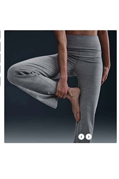 Nike One Dri-Fit High Rise Kadın Gri Eşofman Altı(yousports)