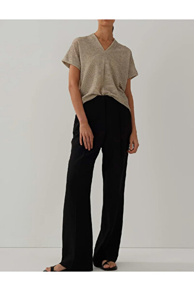 Evendi Bluza, Bej/negru