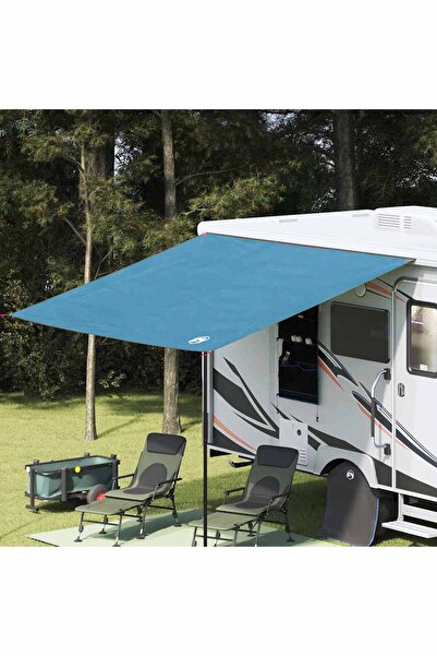 vidaxl Tarp rezistent la apa cu acoperis albastru 240 x 300 cm