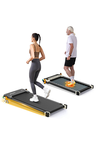 Walkingpad AKLUER 520A-A Bandă de alergare sub birou 2-în-1 cu masaj Shiatsu ...