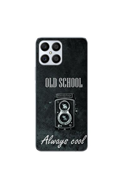 OEM Husa compatibila cu Honor X8 Silicon Gel Tpu Model Retro Camera