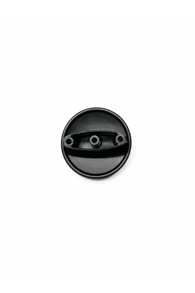 Güneş Modern Black Button Furniture Handle 50 mm & 32 mm and Button Screw Hole Dimensions |   Kitchen Bathroom Cabinet Handle 5 Pieces