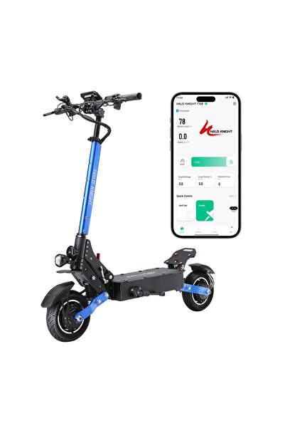 HALO KNIGHT T108 electric scooter 1200W*2 65km/h 52V 28.8Ah 58km hydraulic brake