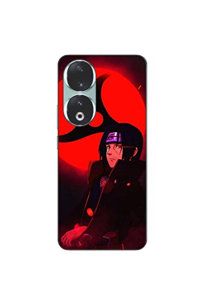 OEM Θήκη συμβατή με Honor 90 5G Σιλικόνης Gel TPU με σχέδιο Itachi Sharingan