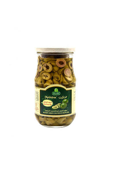 HALWANI Premium Sliced Green Olives 325g