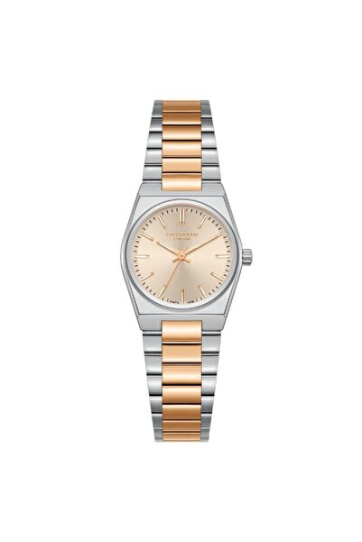 Lee Cooper Women's 3H Rose Gold Dial Watch - LC08362.510